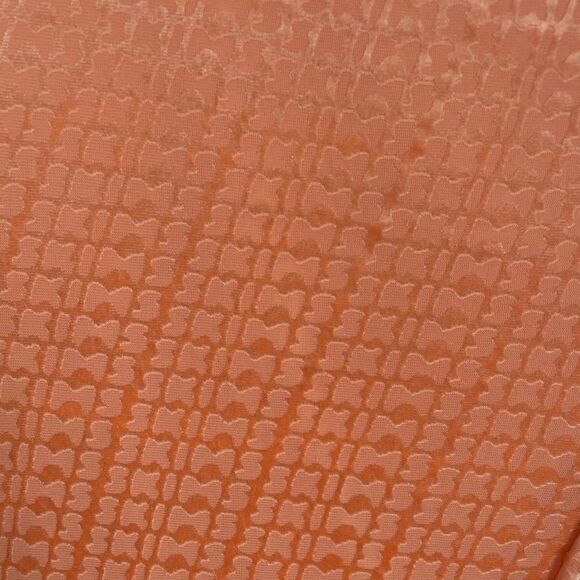 NWT SKIMS Velvet Logo mesh pants in peach - Picture 5 of 6